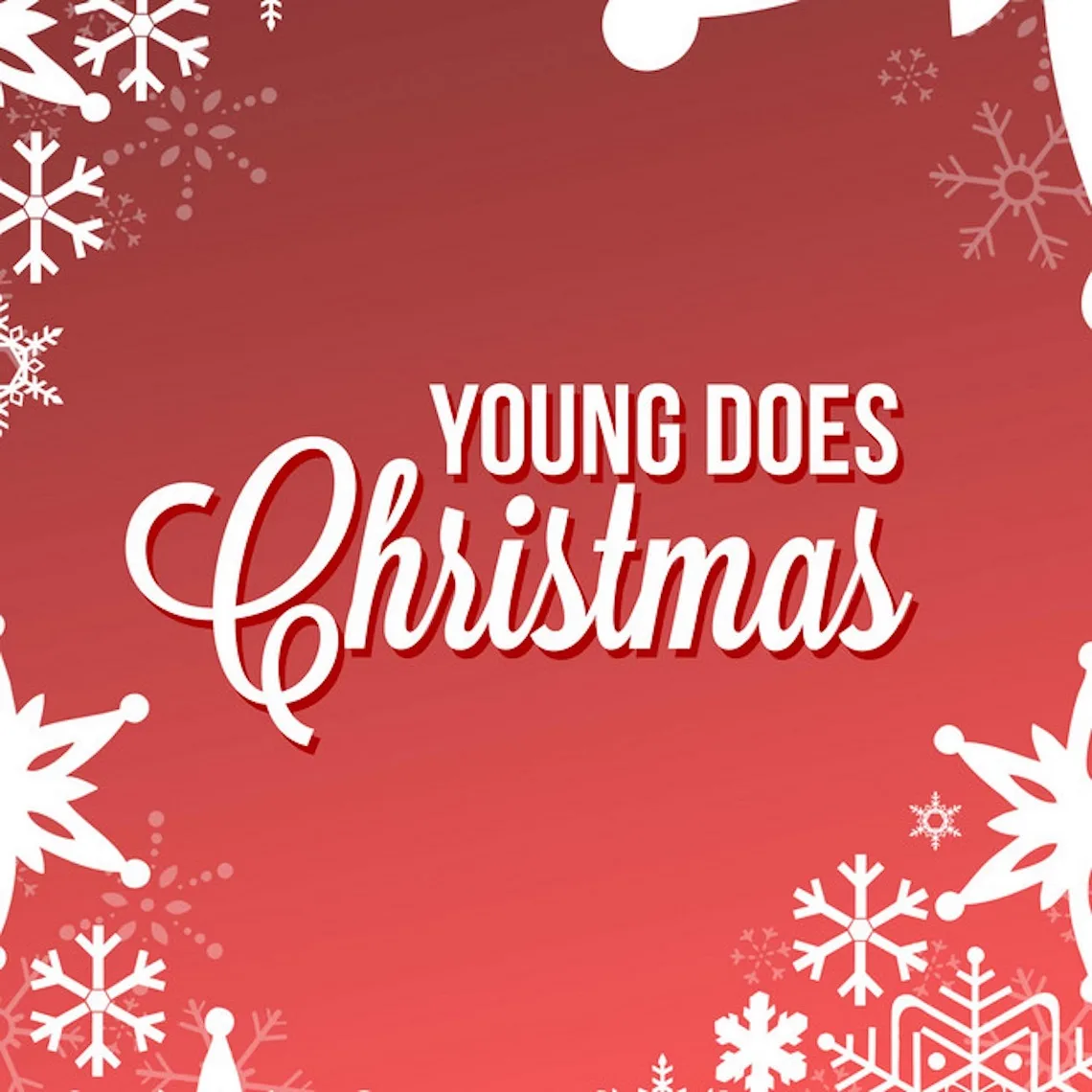 Young Does Christmas cover