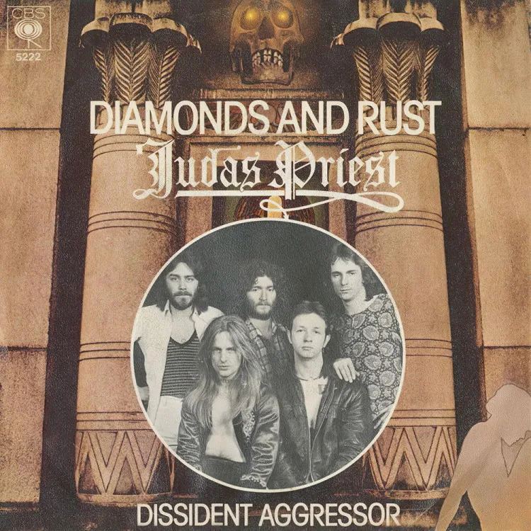 Diamonds and Rust / Dissident Aggressor cover