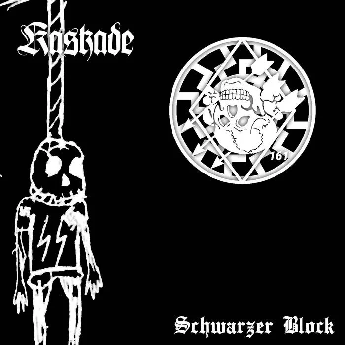 Schwarzer Block cover