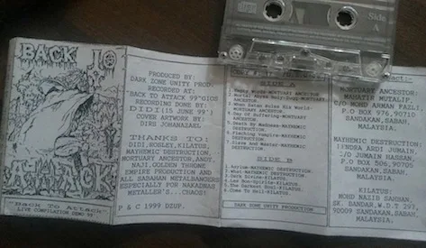 Back to Attack - Live Compilation Demo 99 cover