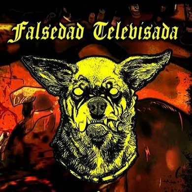 Falsedad televisada cover
