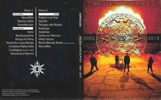 Decada apocaliptica 2002-2012 cover
