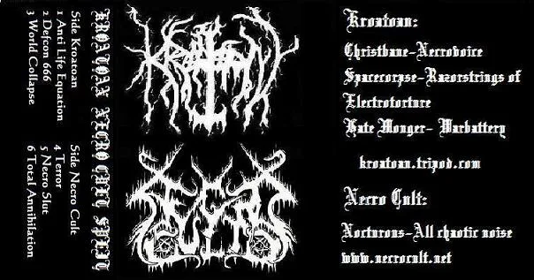 Kroatoan / Necro Cult cover