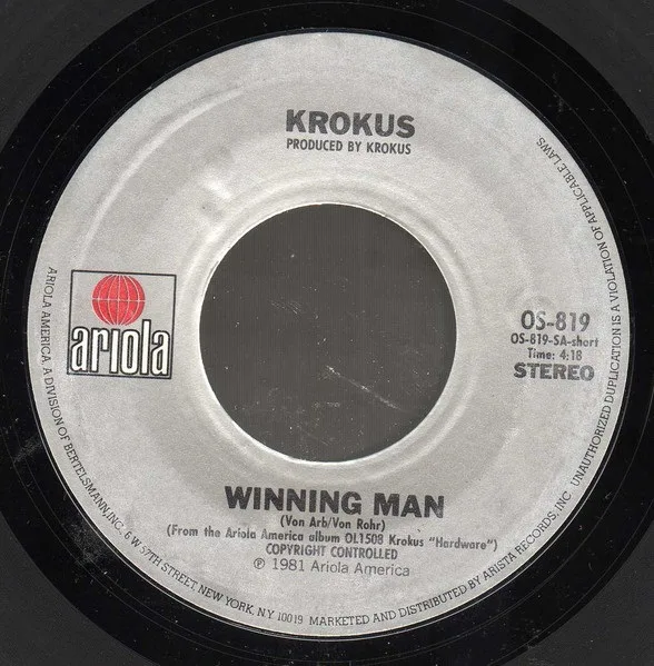 Winning Man cover