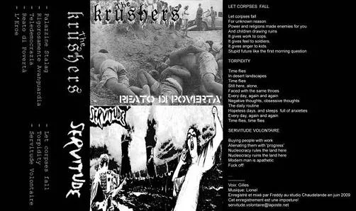 The Krushers / Servitude cover