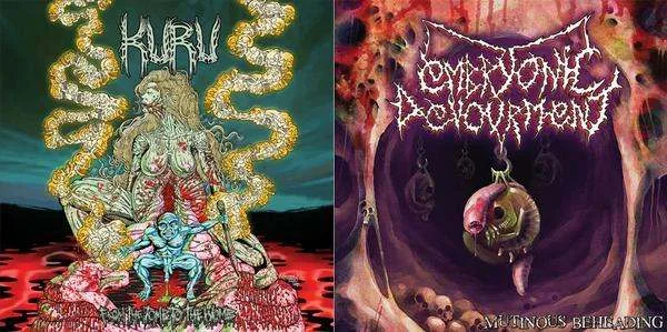 From the Tomb to the Womb / Mutinous Beheading cover