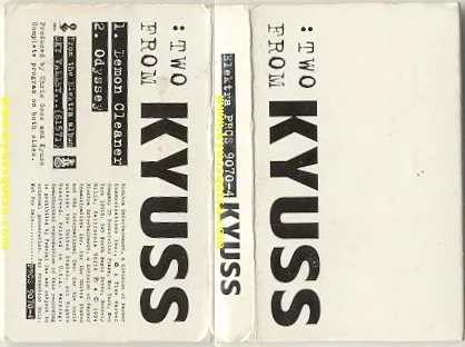 Two From Kyuss cover