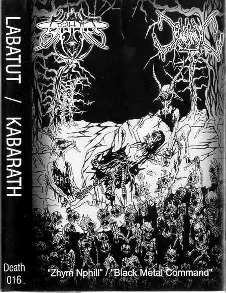 Zhym Nphill / Black Metal Command cover