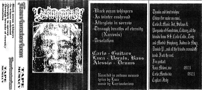 Lacrimatorium cover