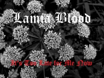 It's Too Late for Me Now cover