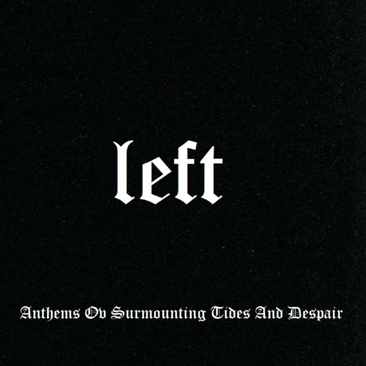 Anthems ov Surmounting Tides and Despair cover