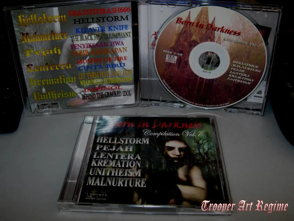 Born in Darkness Compilation Vol. 7 cover