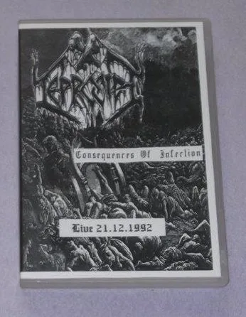 Consequences of Infection - Live 21-12-1992 cover