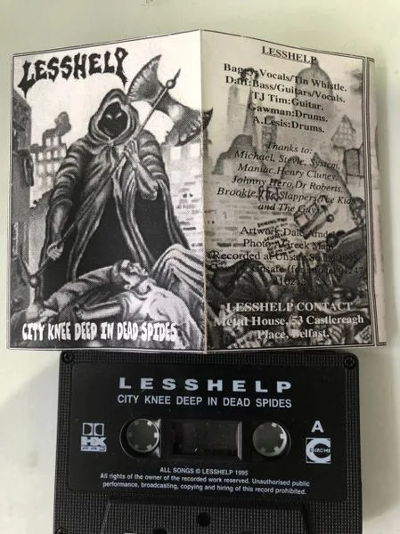 City Knee Deep in Dead Spides cover