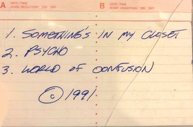 Demo '91 cover