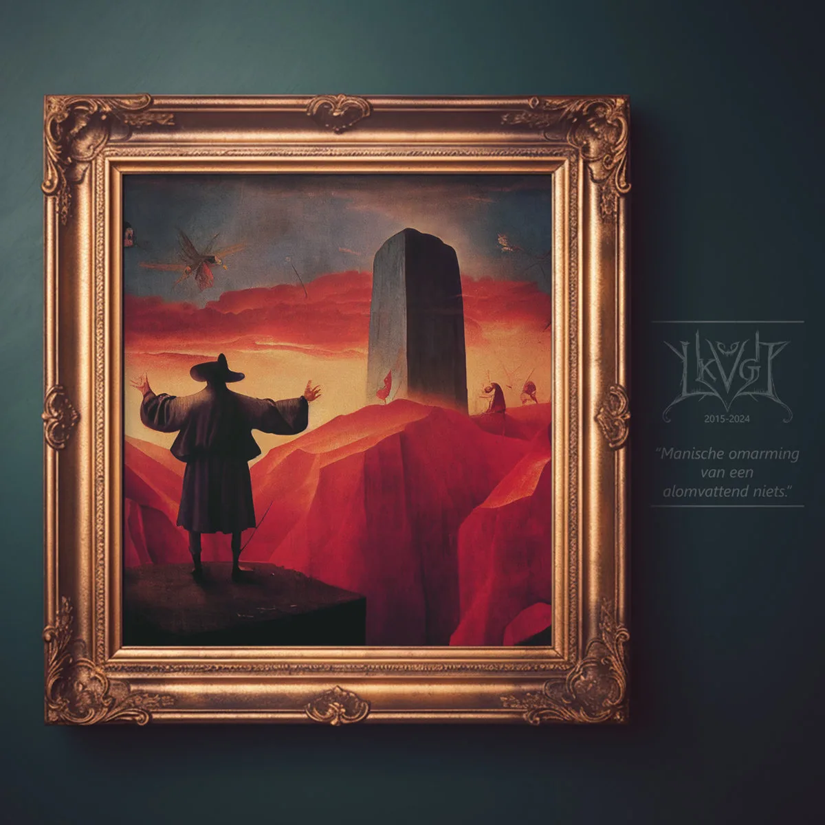 Manische omarming van een alomvattend niets cover