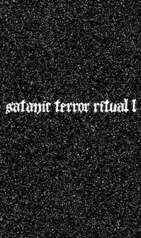 Satanic Terror Ritual I cover