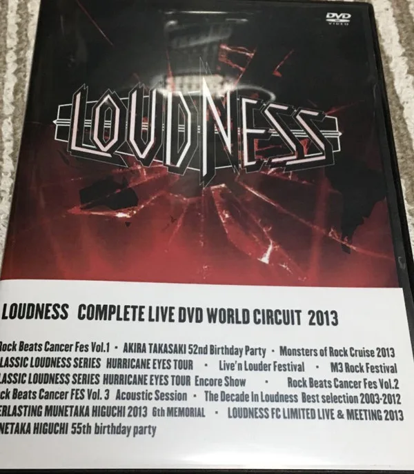 Loudness Complete Live DVD World Circuit 2013 cover