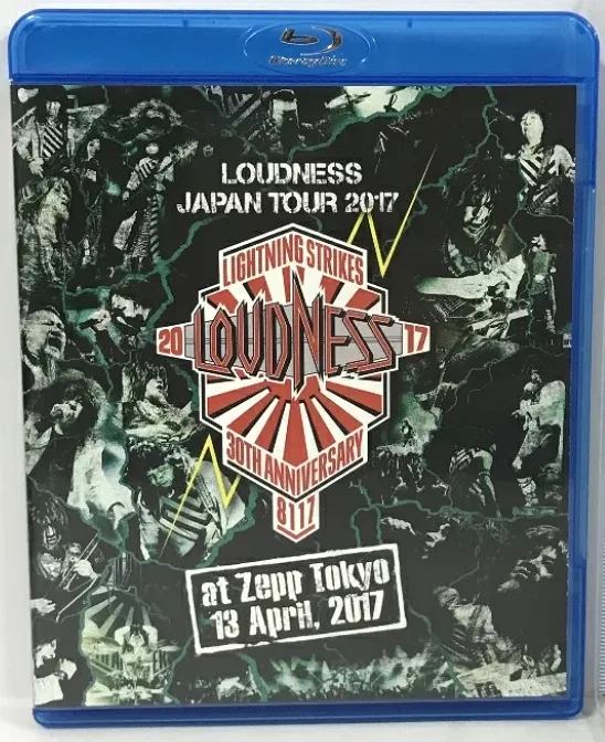 Loudness Japan Tour 2017 - Lightning Strikes 30th Anniversary 8117 - At Zepp Tokyo 13 April, 2017 cover