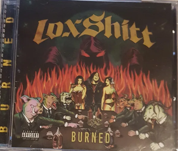Burned cover