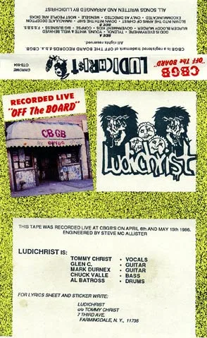 CBGB "Off the Board" cover
