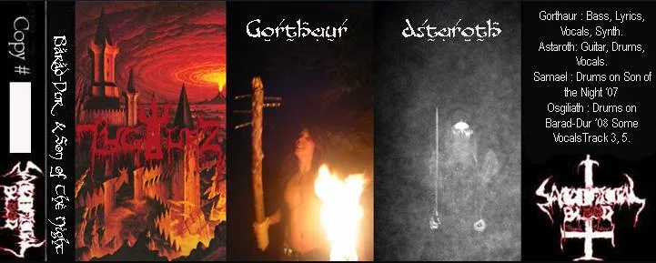 Barad-Dur/Son of the Night cover