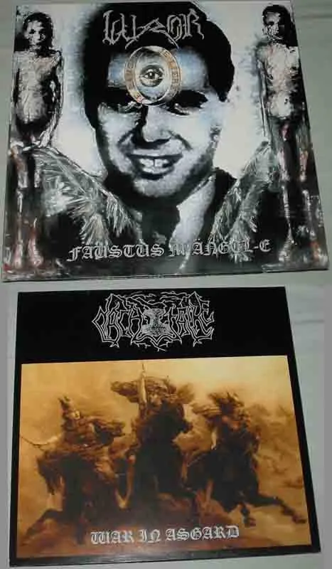 War in Asgard / Faustus M-Ängel-E cover