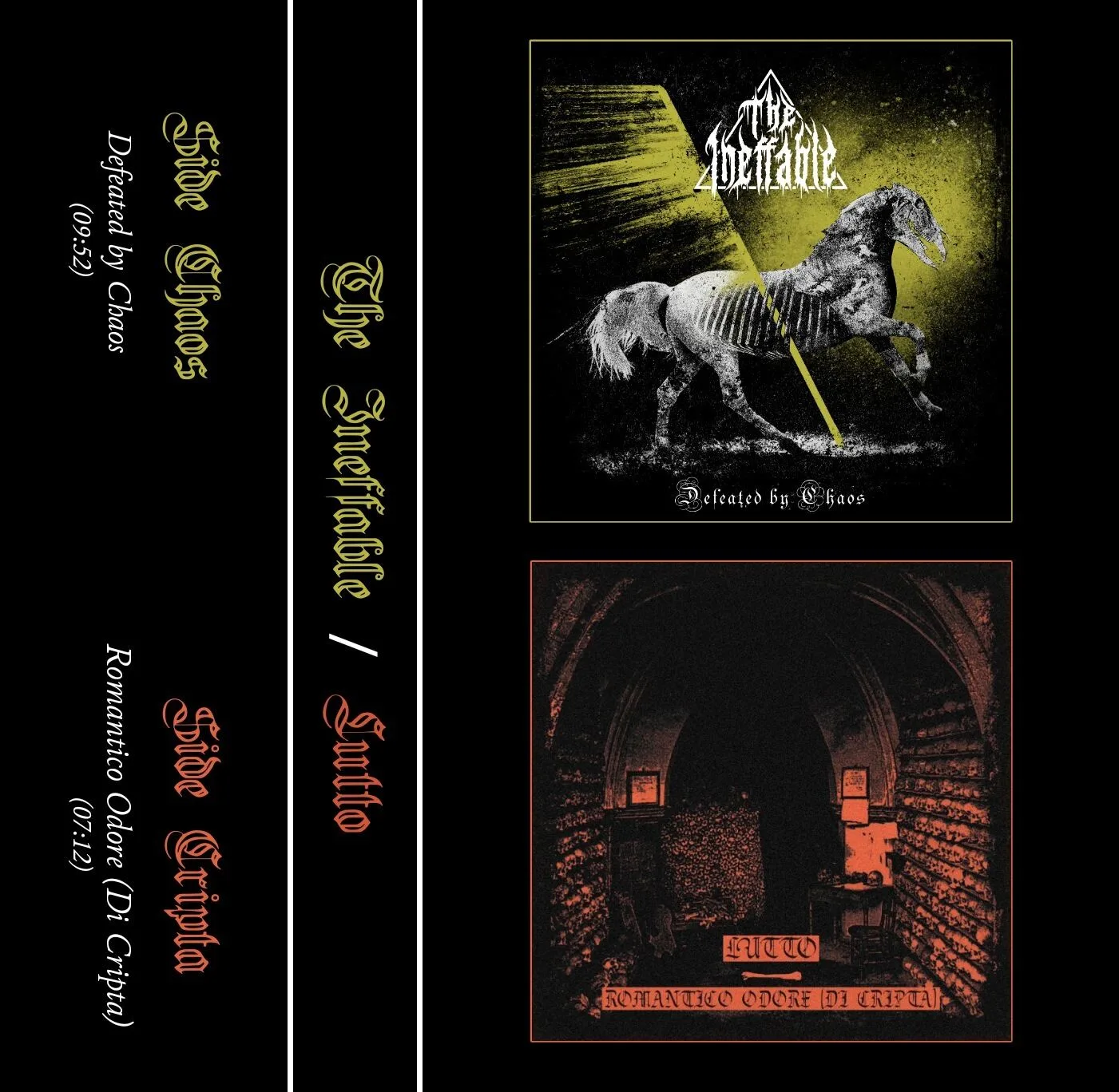 The Ineffable / Lutto cover