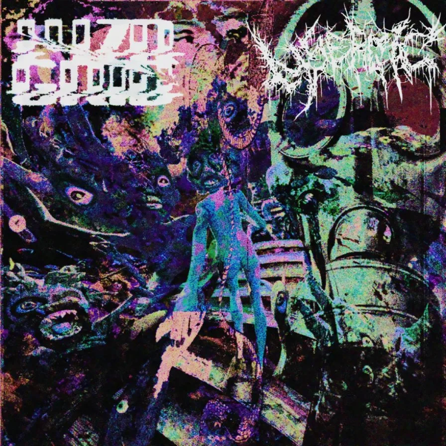 L4ZR GR1D / LYSERGIC SPLIT cover