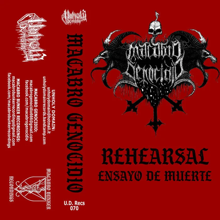 Rehearsal ensayo de muerte cover