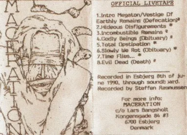 Official Livetape cover