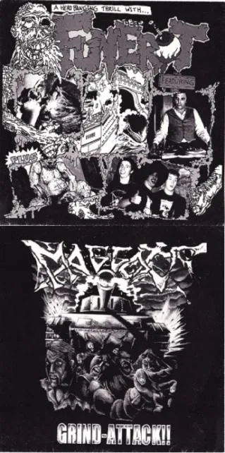 A Headbanging Thrill with... / Grind-Attack!! cover