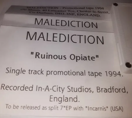 Ruinous Opiate cover