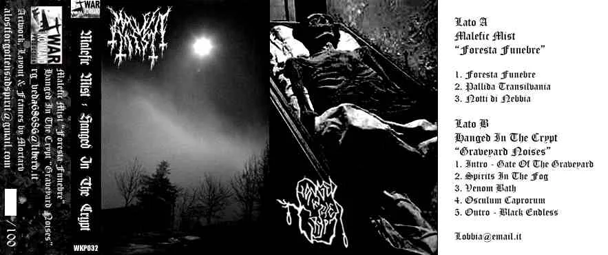 Malefic Mist / Hanged in the Crypt cover