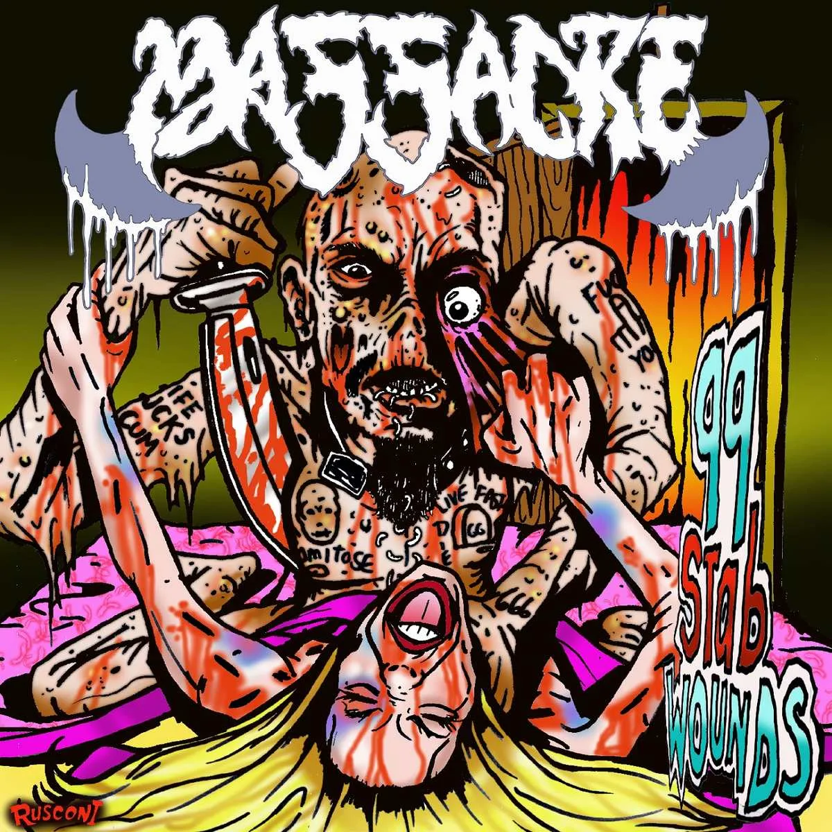 99 Stab Wounds cover