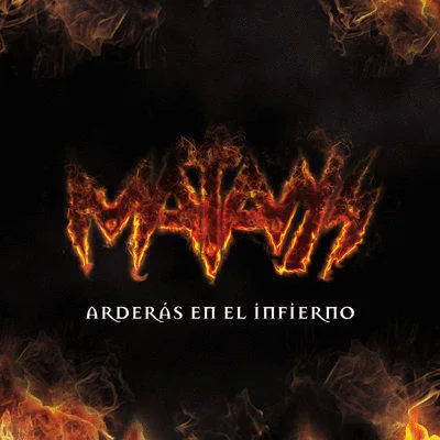Arderás en el infierno cover
