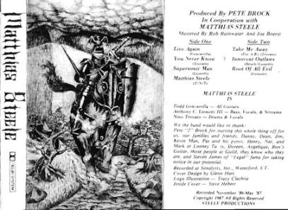 Matthias Steele cover