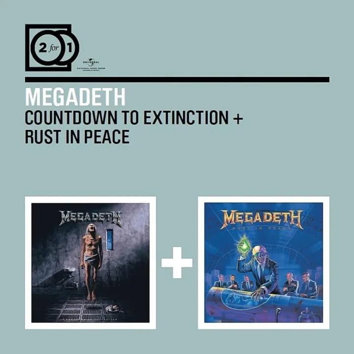 Countdown to Extinction / Rust in Peace cover