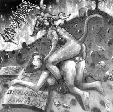 Blessed by the Goat / Sadomatic Rites cover