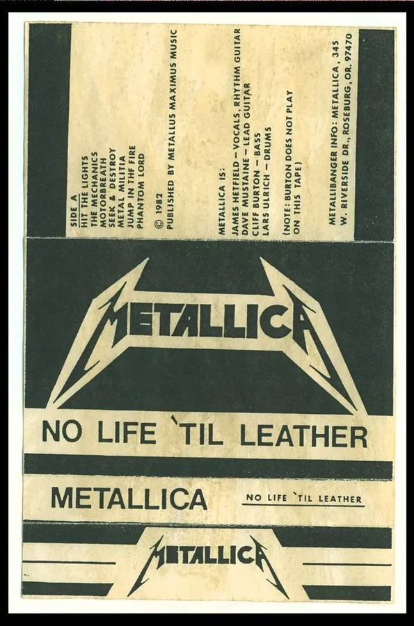 No Life 'til Leather cover