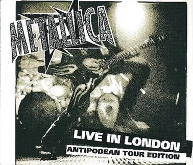 Live in London - Antipodean Tour Edition cover