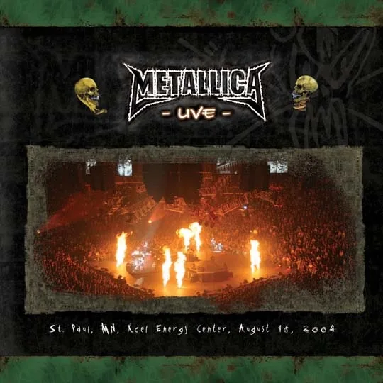 Live Metallica: St. Paul, MN - August 16, 2004 cover