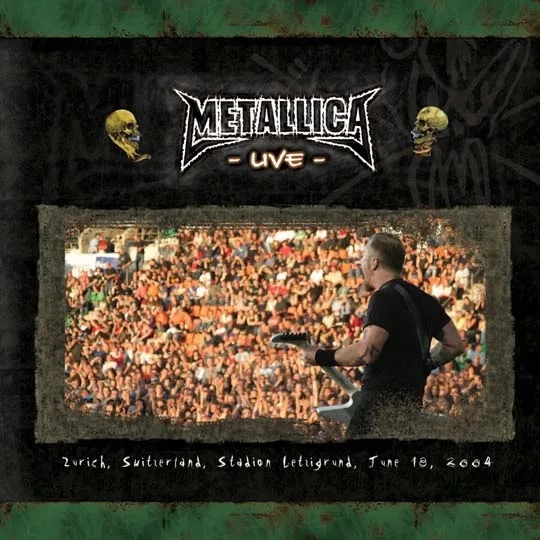 Live Metallica: Zurich, Switzerland - June 18, 2004 cover
