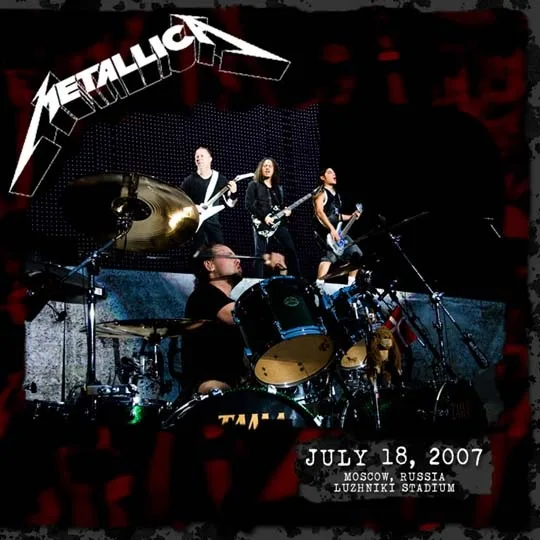 Live Metallica: Moscow, Russia - July 18, 2007 cover
