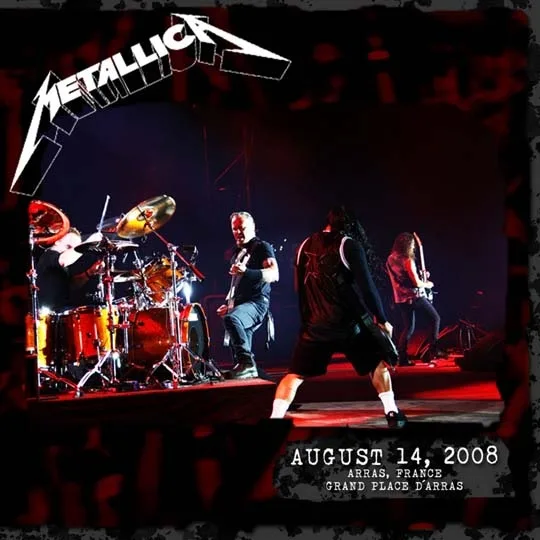 Live Metallica: Arras, France - August 14, 2008 cover