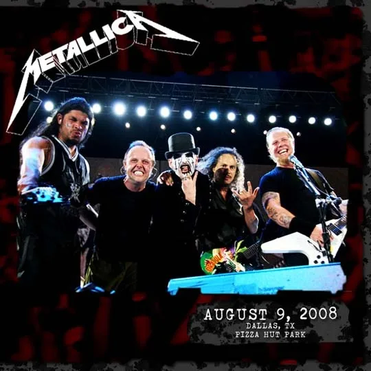 Live Metallica: Dallas, TX - August 9, 2008 cover