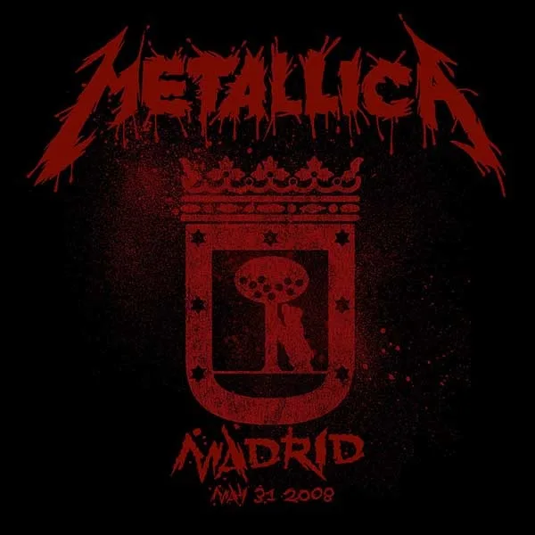 Live Metallica: Madrid, Spain - May 31, 2008 cover