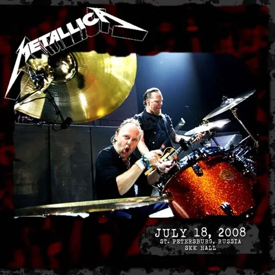 Live Metallica: St. Petersburg, Russia - July 18, 2008 cover