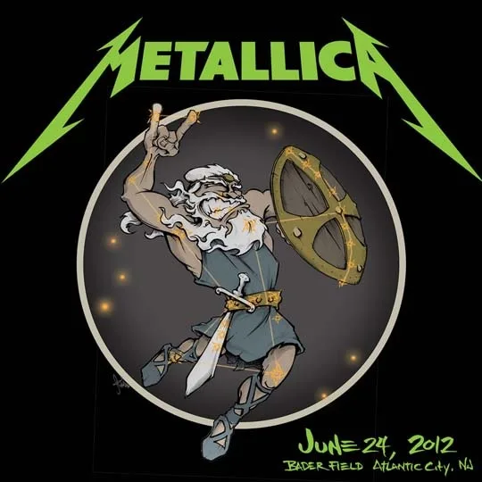 Live Metallica: Atlantic City, NJ - June 24, 2012 cover