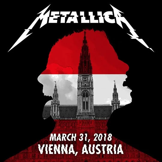 Live Metallica: Vienna, Austria - March 31, 2018 cover